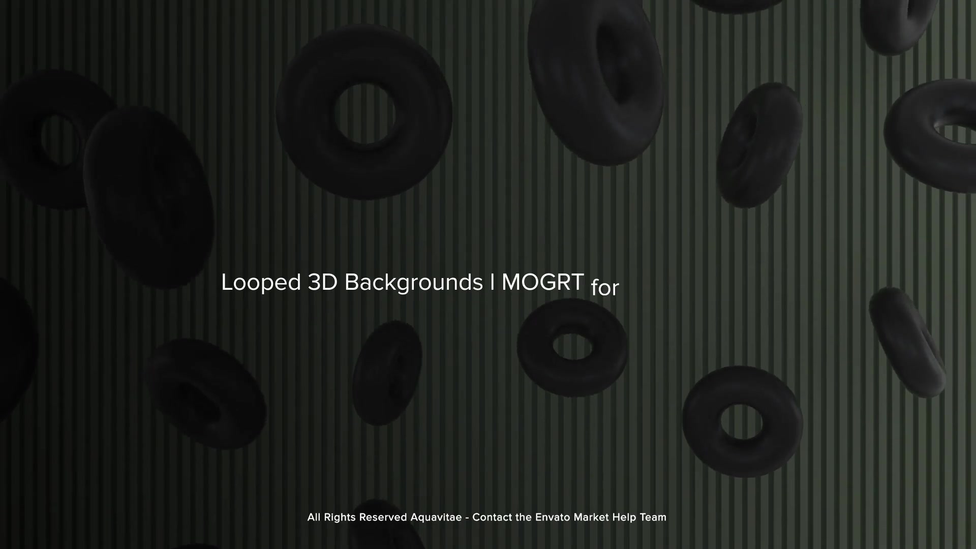 Looped 3D Backgrounds l MOGRT for Premiere Pro Videohive 38323575 Premiere Pro Image 11
