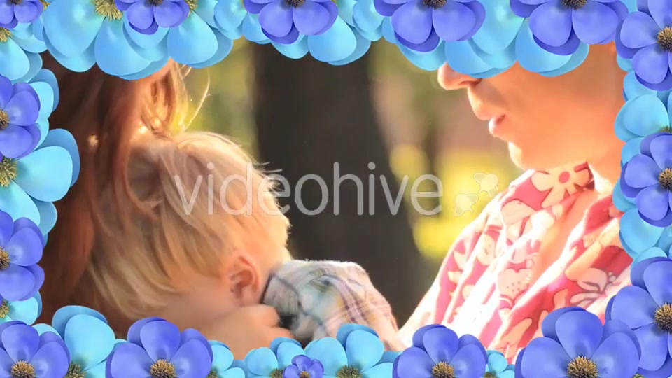 Looped Beautiful Flower Frame 01 - Download Videohive 19439974