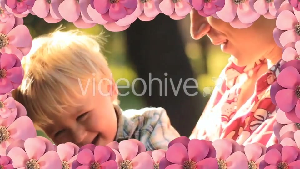 Looped Beautiful Flower Frame 02 - Download Videohive 19439988