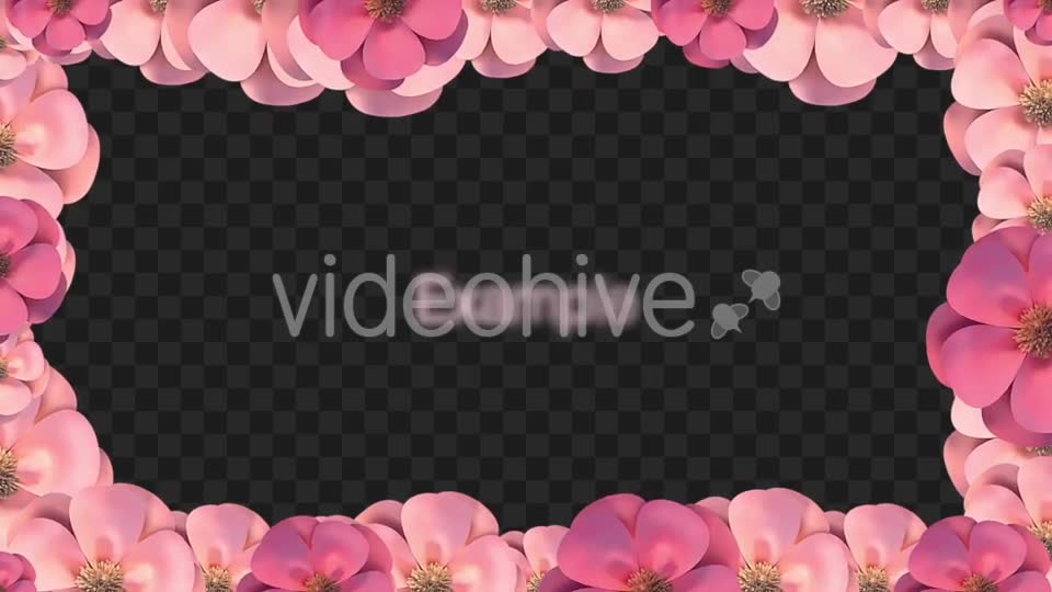 Looped Beautiful Flower Frame 02 - Download Videohive 19439988