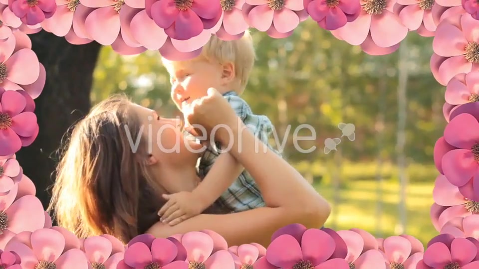 Looped Beautiful Flower Frame 02 - Download Videohive 19439988