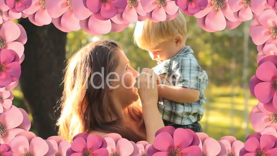 Looped Beautiful Flower Frame 02 - Download Videohive 19439988