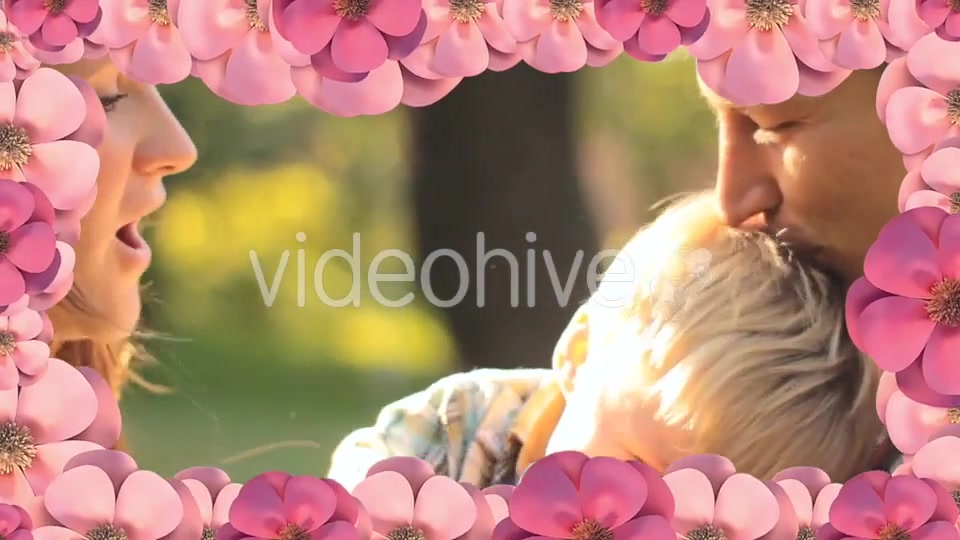 Looped Beautiful Flower Frame 02 - Download Videohive 19439988