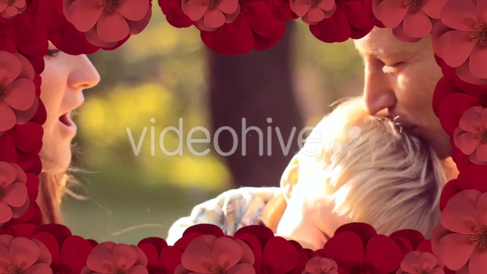 Looped Beautiful Flower Frame 04 - Download Videohive 19440040