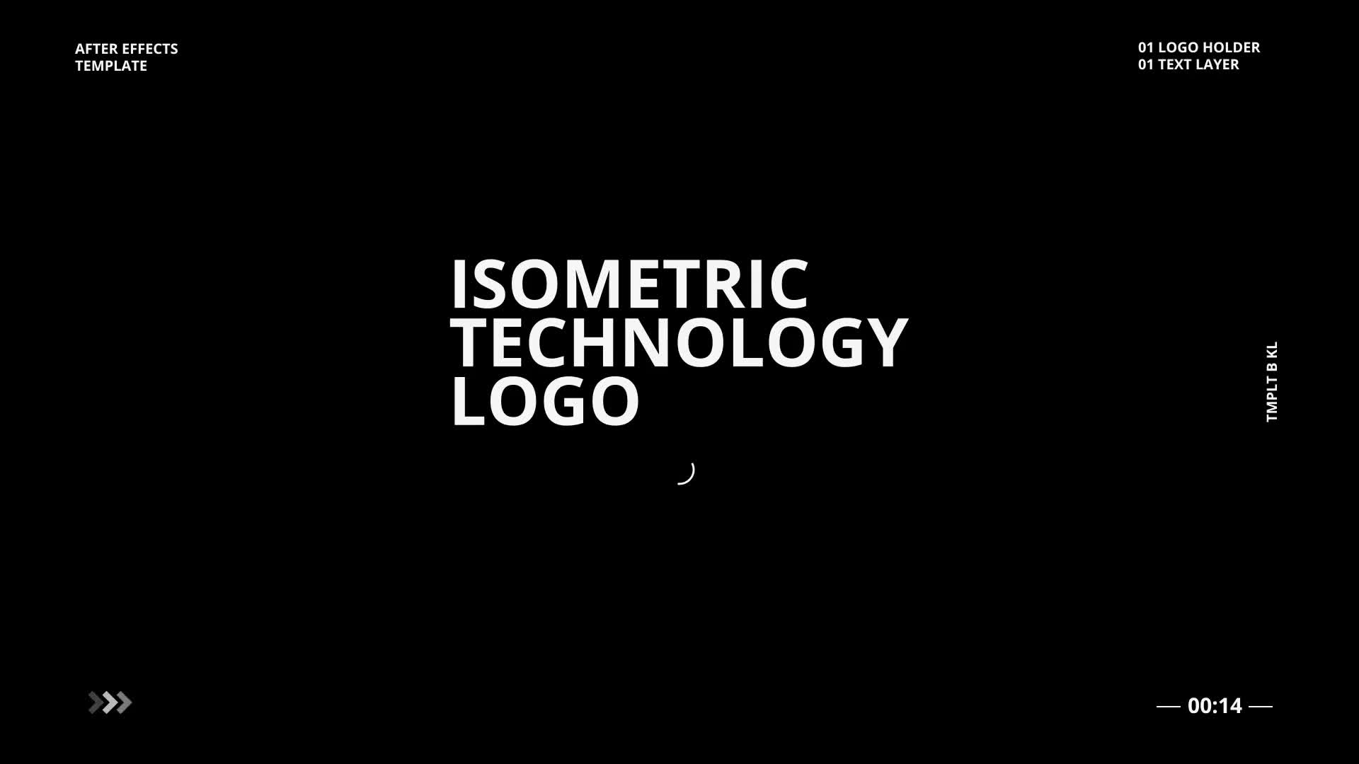 Looped Isometric Technology Logo Videohive 23181987 After Effects Image 1
