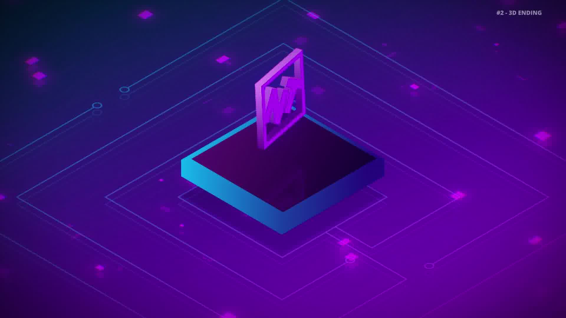 Looped Isometric Technology Logo Videohive 23181987 After Effects Image 11