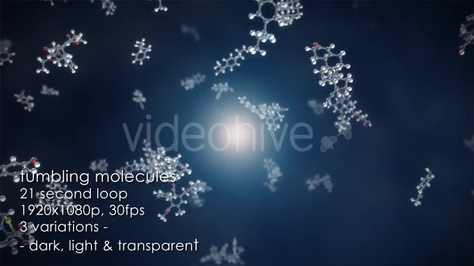 Looping Molecules Background Pack - Download Videohive 12669403