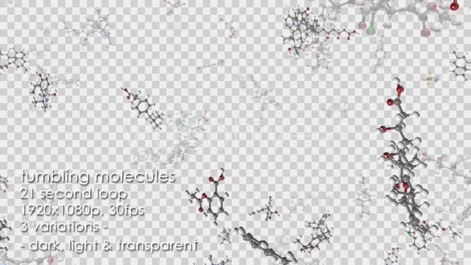 Looping Molecules Background Pack - Download Videohive 12669403