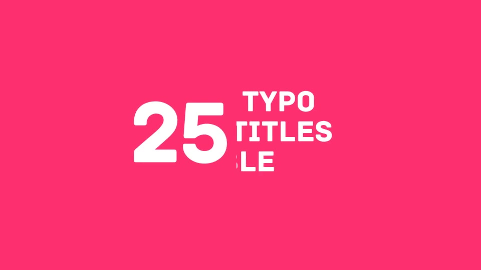 Los Altos l 25 Colorful Animated Typo Videohive 11724370 After Effects Image 6