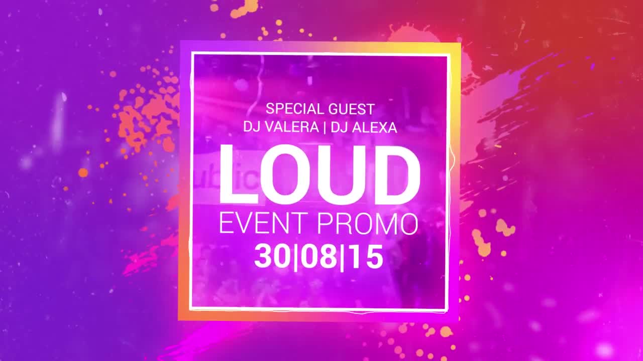 Loud Event Promo - Download Videohive 12612621