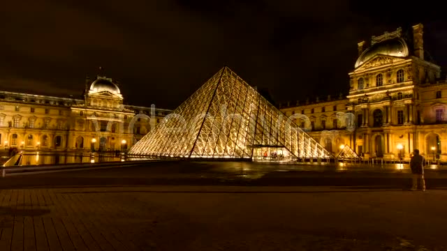 Louvre Museum  Videohive 7083823 Stock Footage Image 10