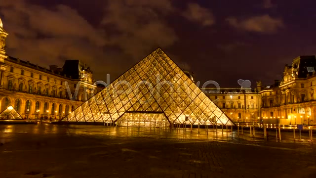 Louvre Museum  Videohive 7083823 Stock Footage Image 5