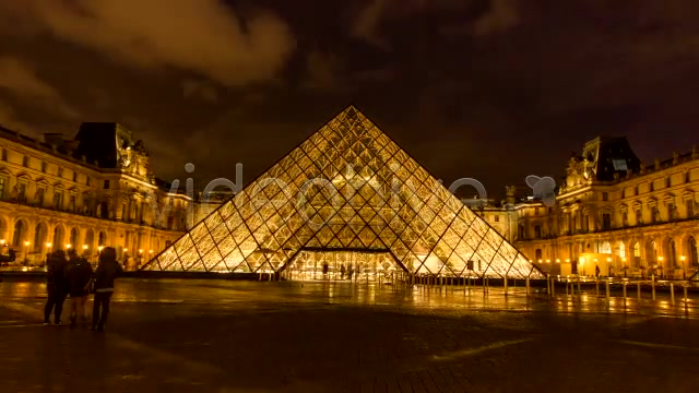 Louvre Museum  Videohive 7083823 Stock Footage Image 6