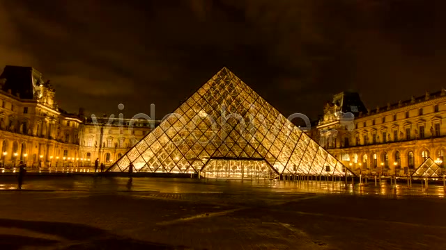 Louvre Museum  Videohive 7083823 Stock Footage Image 7