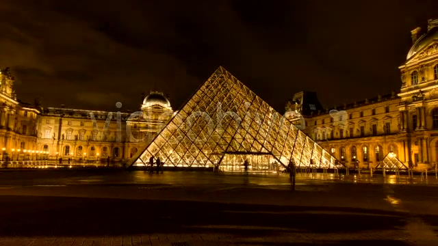 Louvre Museum  Videohive 7083823 Stock Footage Image 8