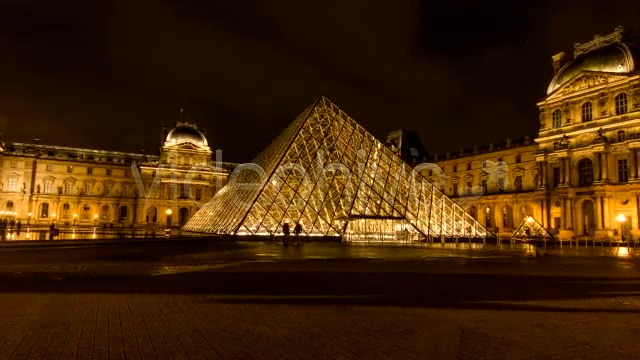 Louvre Museum  Videohive 7083823 Stock Footage Image 9