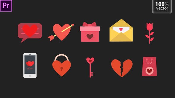 Love Animated Icon - 33570289 Download Videohive
