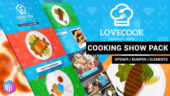 Love Cook Cooking Show Pack - 22311195 Download Videohive