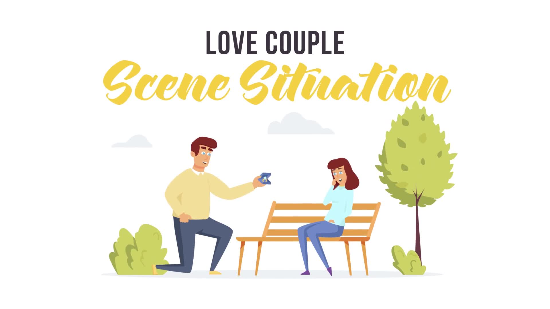 Love couple Scene Situation Videohive 28479374 After Effects Image 1