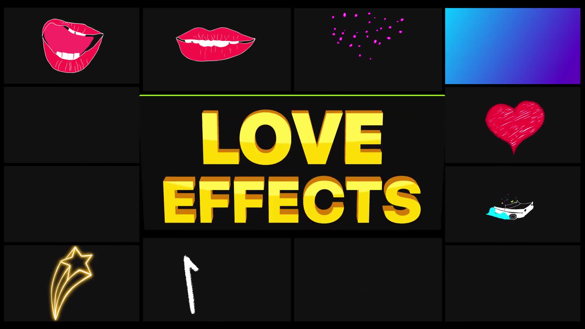 Love Effects | Premiere Pro MOGRT Videohive 28741792 Premiere Pro Image 1