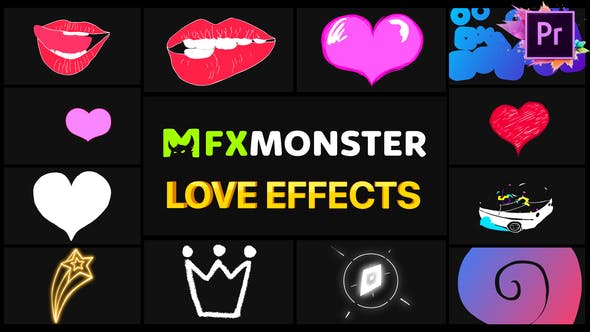 Love Effects | Premiere Pro MOGRT - Videohive Download 28741792