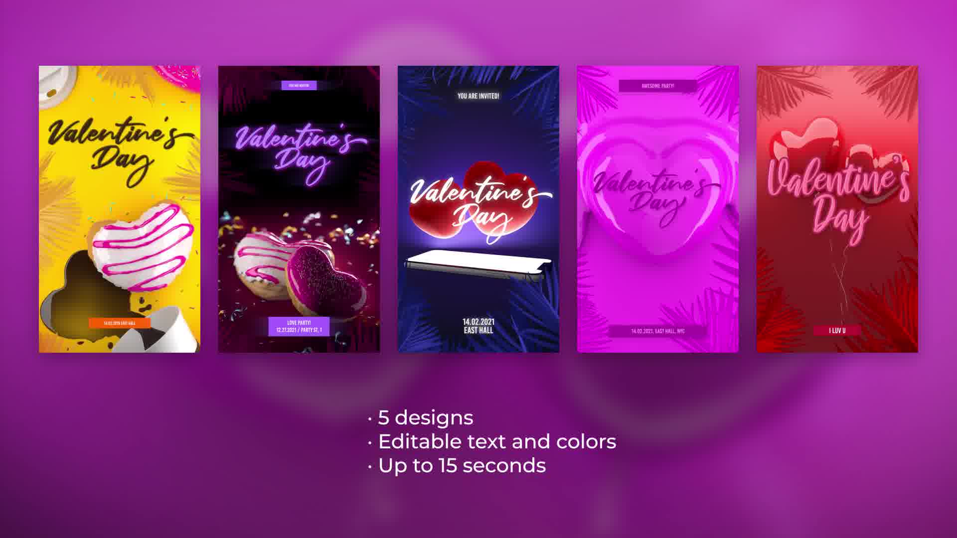 Love Instagram Stories for Final Cut Pro X Videohive 30144568 Apple Motion Image 12