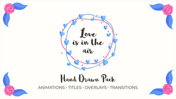 Love Is In The Air. Hand Drawn Pack - 33565691 Download Videohive