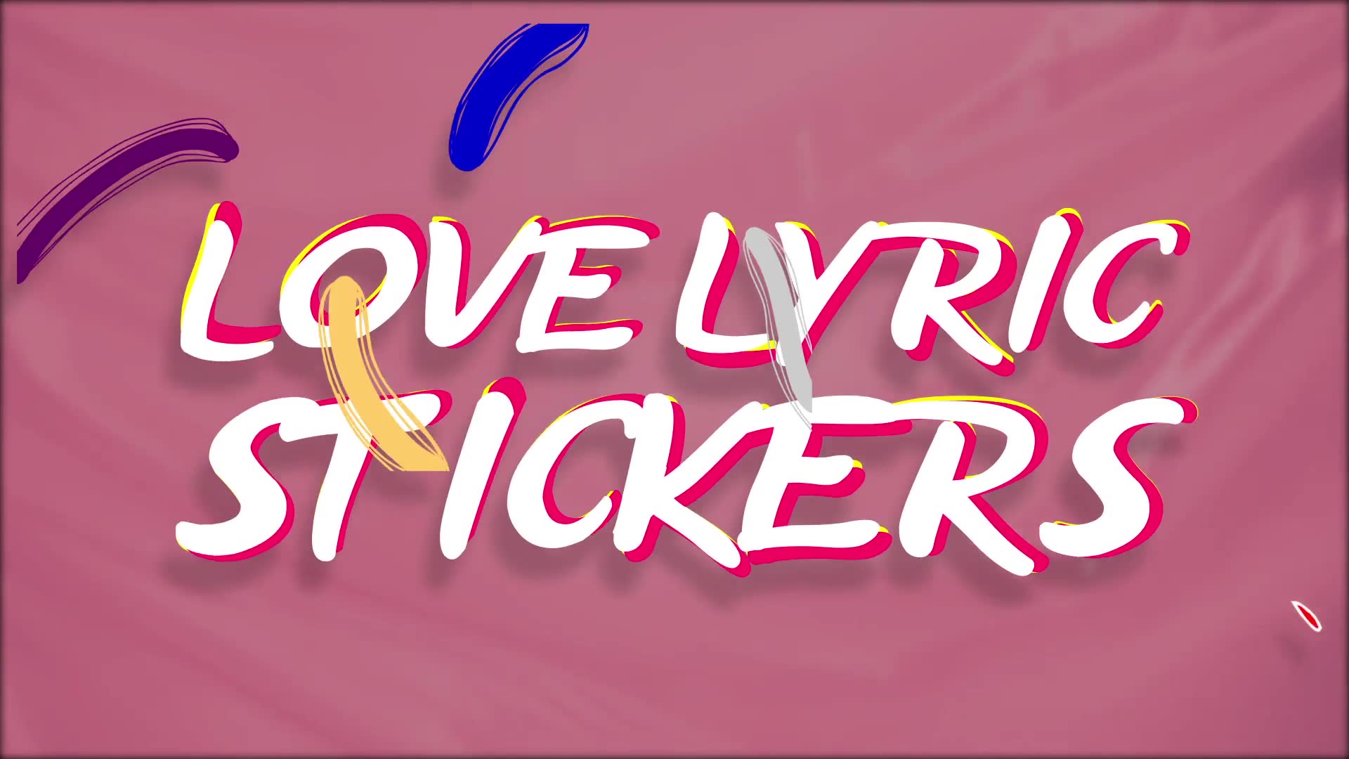 Love Lyric Animations | Premiere Pro MOGRT Videohive 33840101 Premiere Pro Image 2