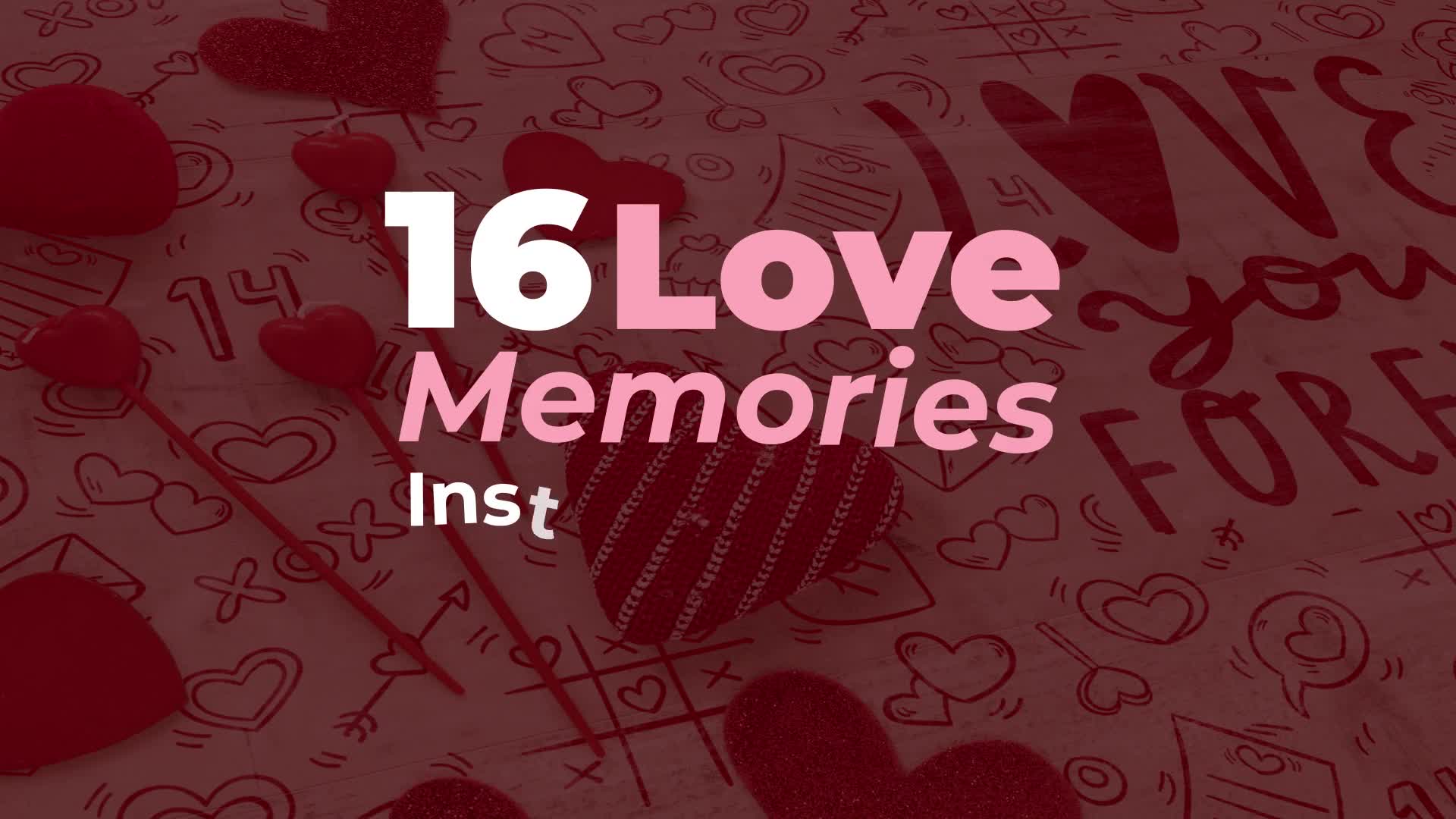 Love Memories Instagram Pack Videohive 32238638 After Effects Image 1