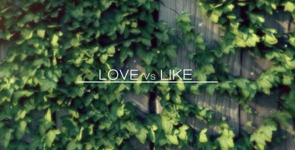 Love Vs Like - 720872 Download Videohive