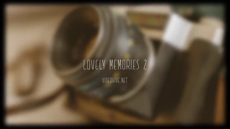 Lovely Memories 2 Videohive 28988611 After Effects Image 1