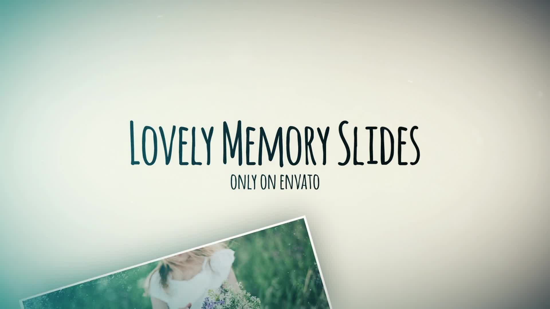 Lovely Memory Slides Videohive 22985142 After Effects Image 1
