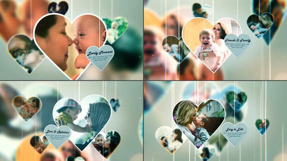 Lovely Moment Happy Family Moment Photo Slideshow - 28403694 Videohive Download
