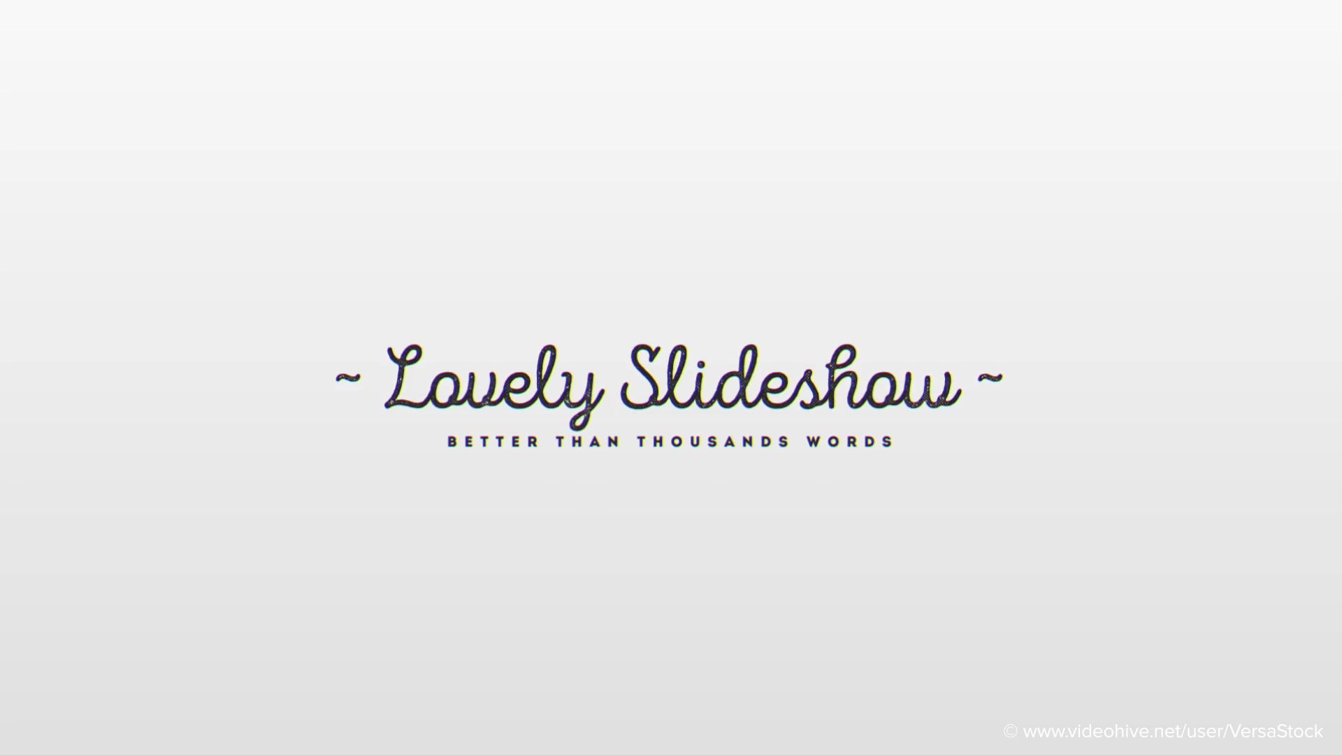 Lovely Slideshow - Download Videohive 21427428