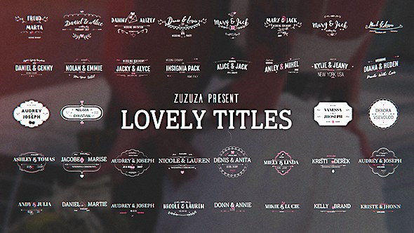 Lovely Titles - Download Videohive 19328834