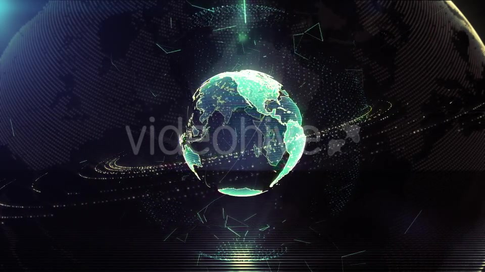Low Gravity Earth Hologram 1 - Download Videohive 8946376