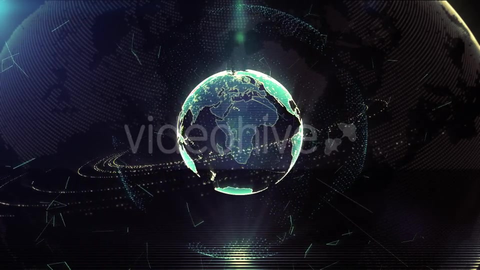 Low Gravity Earth Hologram 1 - Download Videohive 8946376