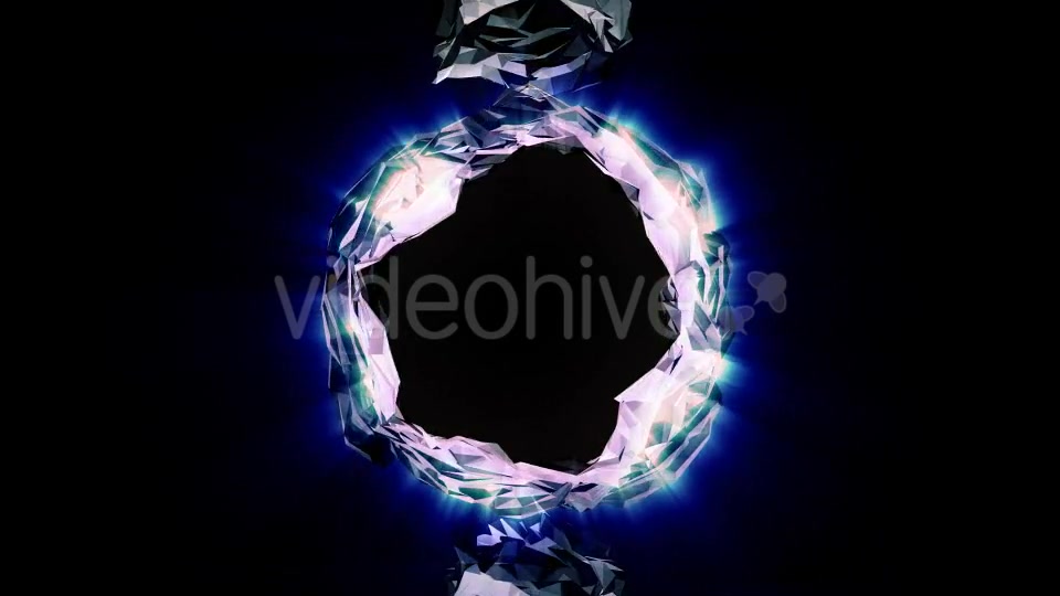 Low Poly Glossy Circle - Download Videohive 19970438