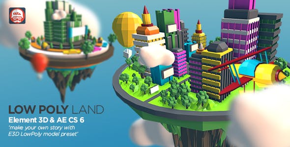 Low Poly Land - Videohive 8033129 Download