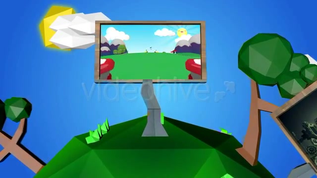 Low Poly Planet Animation Videohive 4860060 After Effects Image 3