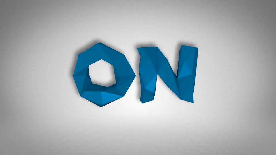 Low Poly Text Letters Videohive 15207290 After Effects Image 1