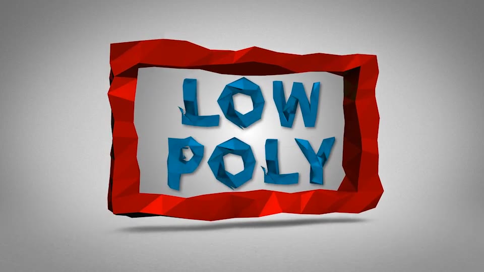 Low Poly Text Letters Videohive 15207290 After Effects Image 2