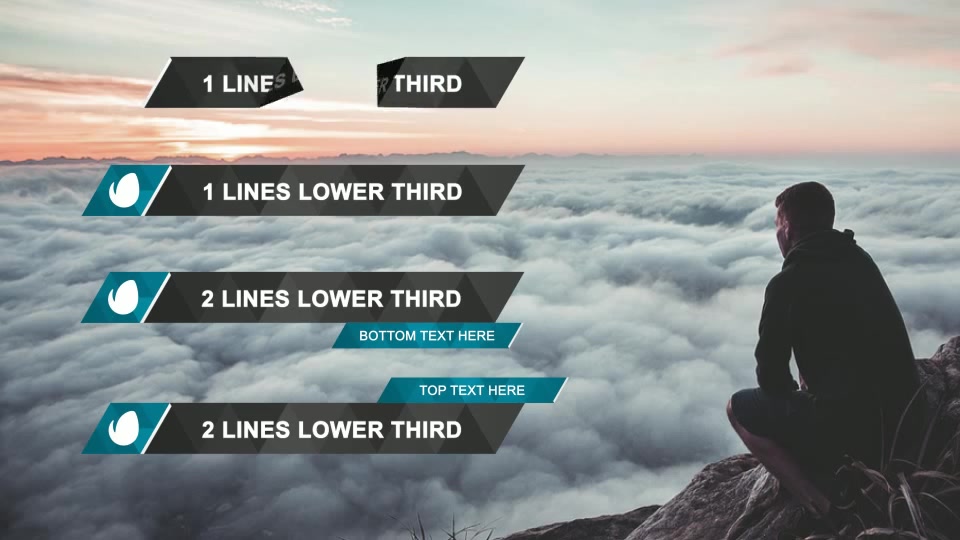 Lower Third From Triangles Videohive 11929467 After Effects Image 3