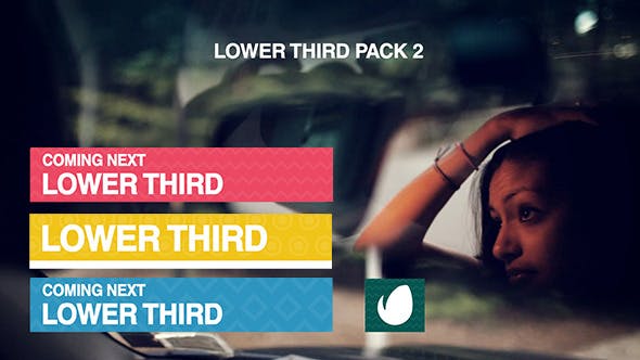 Lower Third Pack 2 - Download Videohive 10064381