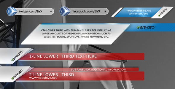 Lower Third Pack - Download 3917215 Videohive