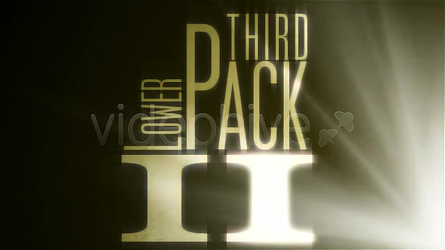 Lower Third Pack Vol.2 FullHD - Download Videohive 108076
