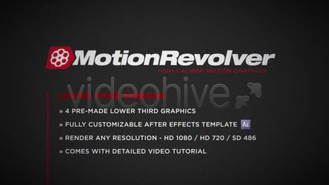 Lower Third Ribbons and Titles - Download Videohive 153153