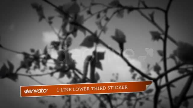 Lower Third Stickers - Download Videohive 153157