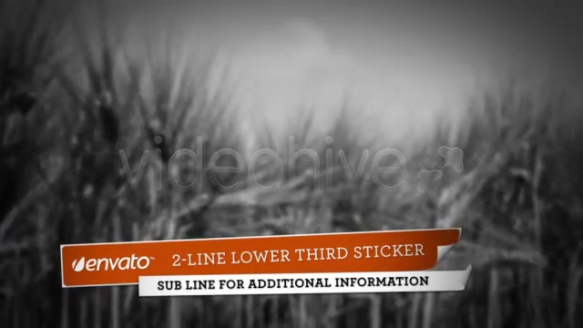 Lower Third Stickers - Download Videohive 153157