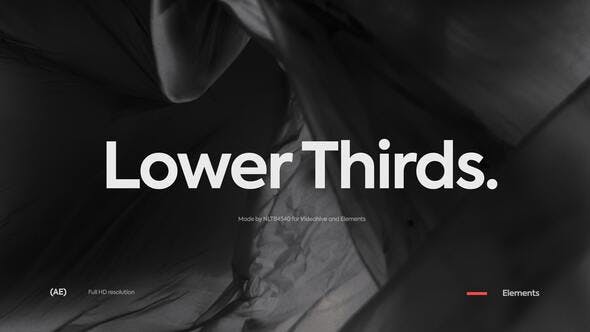 Lower Thirds - 37667446 Videohive Download